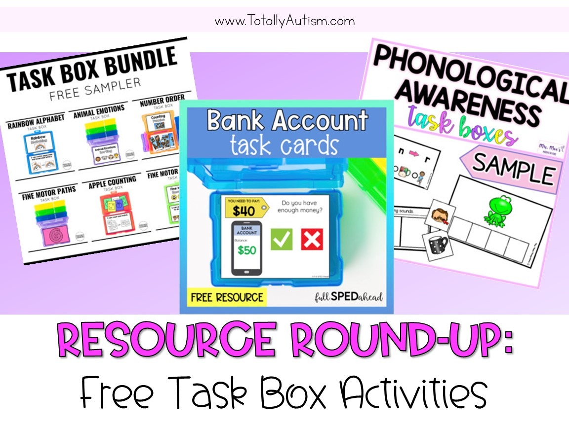 Task Box Ideas That Are Simple and Cheap to Make for Basic Skills - Autism  Classroom Resources
