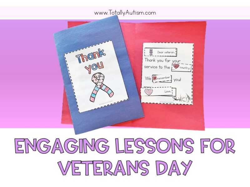 Veterans Day lessons for special ed